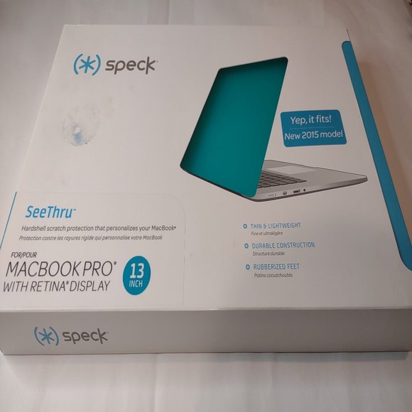 speck Accessories - ** HOST PICK** Speck SeeThru Hardshell Matte case for MacBook Pro 13 inch